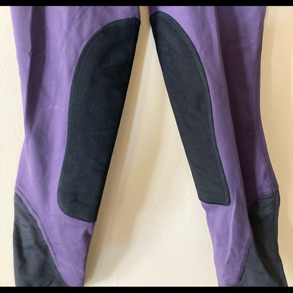 Brand New Purple Noble Equestrian Riding Tights - Picture 7 of 14